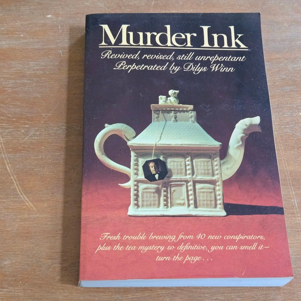 Workman Murder Ink Book Dilys Winn Mystery Reference‎ 1984 Paperback Book
